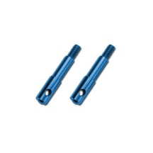 Ejes rueda aluminio 7075-T6 anodizado azul