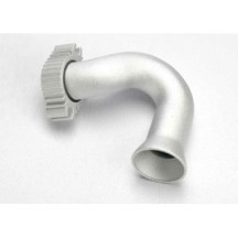 Traxxas Header exhaust (jato) (tubular aluminum clear anodized) (t ) TRX5540