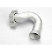 Colector de escape tubular aluminio anodizado transparente Jato Traxxas TRX5540