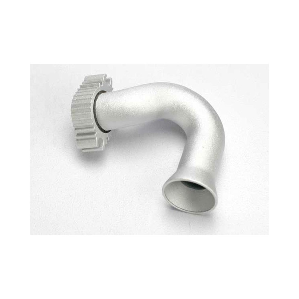 Colector escape tubular aluminio Traxxas Jato