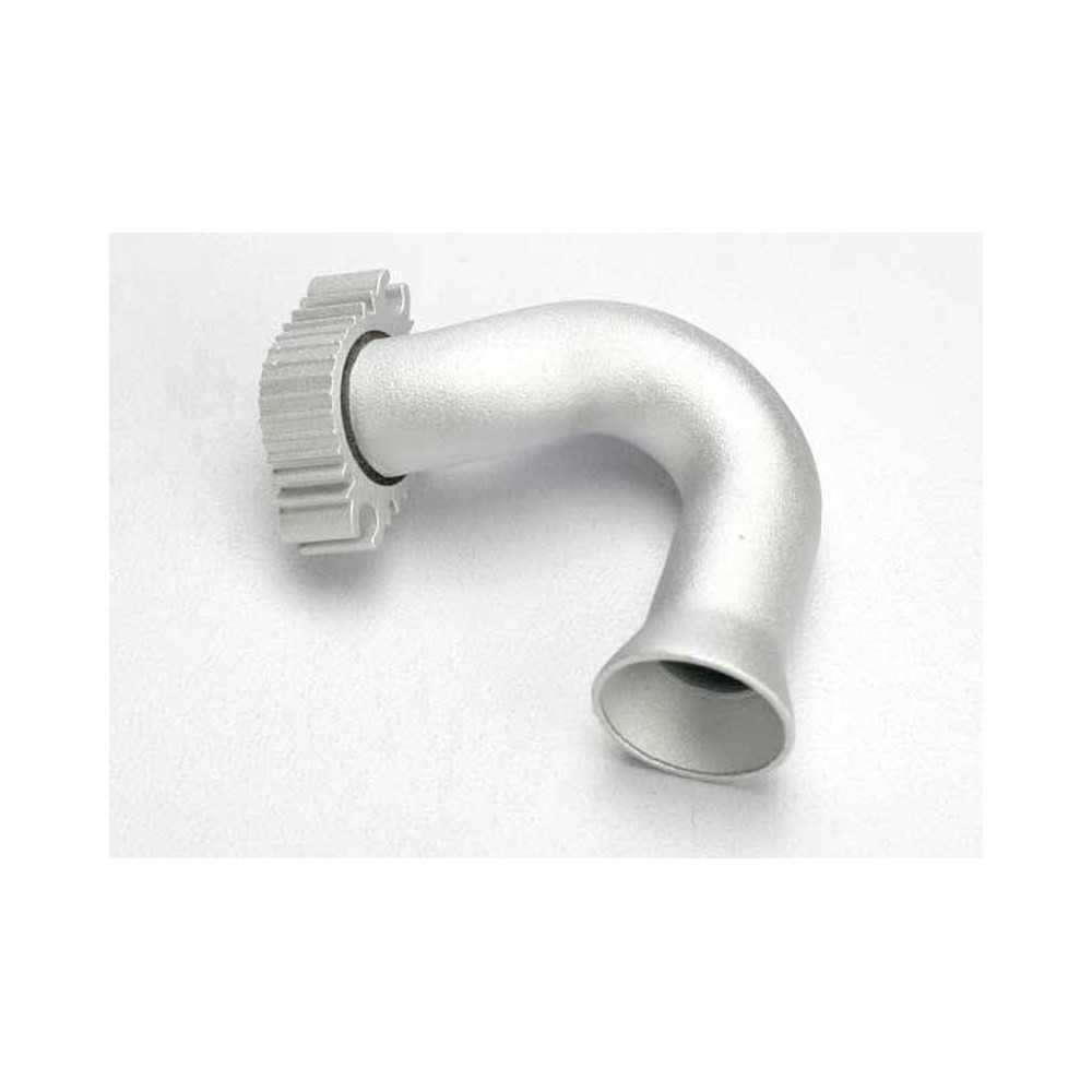 Traxxas Header exhaust (jato) (tubular aluminum clear anodized) (t ) TRX5540 Traxxas Header exhaust (jato) (tubular aluminum clear anodized) (t ) TRX5540