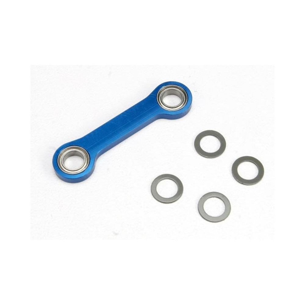 Varillaje de dirección mecanizado aluminio anodizado azul 6061-T6 Traxxas TRX5542X Varillaje de dirección mecanizado aluminio anodizado azul 6061-T6 Traxxas TRX5542X