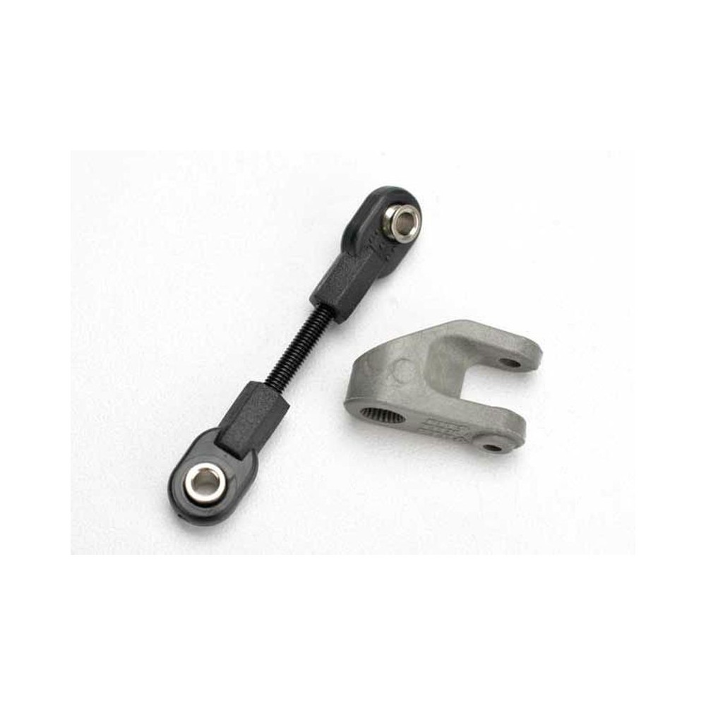 Brazo de servo de dirección con varilla roscada Traxxas TRX5545 Brazo de servo de dirección con varilla roscada Traxxas TRX5545