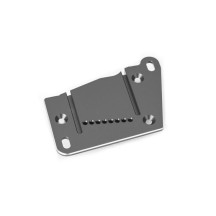 Tapa soporte motor aluminio gris Traxxas TRX10263-GRAY