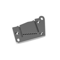Tapa de soporte de motor aluminio anodizado gris Traxxas TRX10263-GRAY
