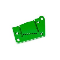 Tapa de soporte de motor aluminio anodizado verde Traxxas TRX10263-GRN