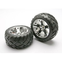 Ruedas montadas all-star cromadas 2.8 Traxxas TRX5577R