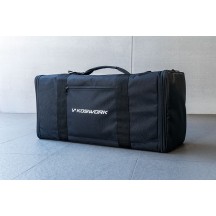 Bolsa de transporte Koswork para coche RC 1/10 con bolsa para emisora y 2 cajas rígidas (65x26x31cm) KOS32286
