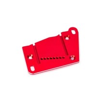 Tapa soporte motor aluminio rojo Traxxas TRX10263-RED