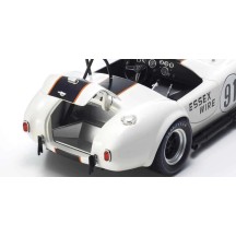 Kyosho 1:18 Shelby Cobra 427 S/C Essex Wire Bridgehampton 1965 Nr.91 KS08047EW