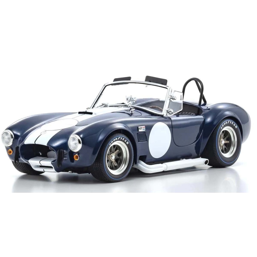 Kyosho 1:18 Shelby Cobra 427 S/C Spider 1962 Blue-White KS08048DBL Kyosho 1:18 Shelby Cobra 427 S/C Spider 1962 Blue-White KS08048DBL