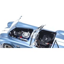 Kyosho 1:18 Shelby Cobra 427 S/C Spider 1962 Light Blue-White KS08048SBL