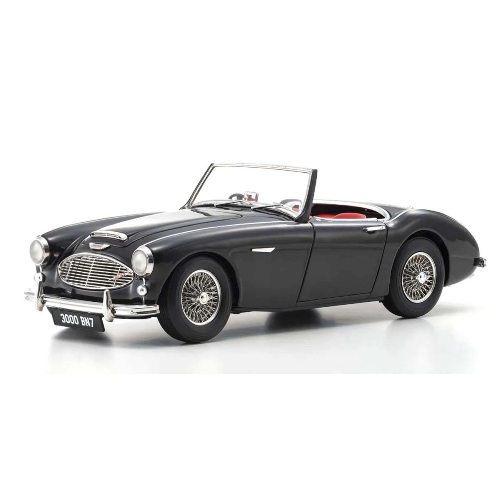 Kyosho 1:18 Austin Healey 3000 BN7 Black KS08149BK Kyosho 1:18 Austin Healey 3000 BN7 Black KS08149BK