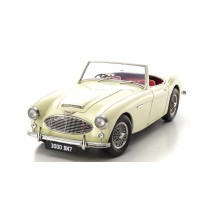Kyosho 1:18 Austin Healey 3000 BN7 English White KS08149EW
