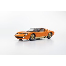 Kyosho 1:18 Lamborghini Miura P400 1968 Orange-Gold KS08314PB
