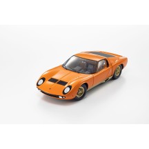 Kyosho 1:18 Lamborghini Miura P400 1968 Orange-Gold KS08314PB
