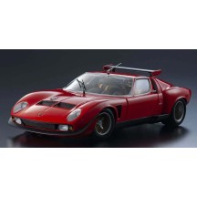 Kyosho 1:18 Lamborghini Miura SV 1970 Red-Black KS08319R
