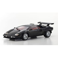 Kyosho 1:18 Lamborghini Countach LP5000 Quattrovalvove Black KS08320BK