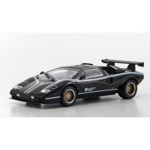 Kyosho 1:18 Lamborghini Countach LP500R Black-White KS08320C