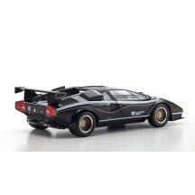 Kyosho 1:18 Lamborghini Countach LP500R Black-White KS08320C