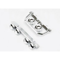 Barras luz frontal parachoques y techo cromadas Traxxas TRX5634