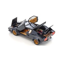 Kyosho 1:18 Lamborghini Countach LP500S Walter Wolf 1982 Dark Blue KS08320D