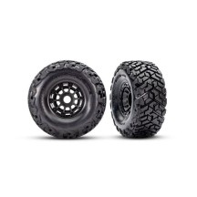 Ruedas montadas Traxxas Maxx Slash negras TRX10272