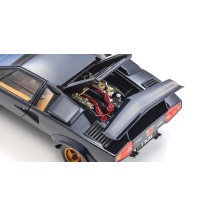 Kyosho 1:18 Lamborghini Countach LP500S Walter Wolf 1982 Dark Blue KS08320D
