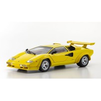 Kyosho 1:18 Lamborghini Countach LP5000 Quattrovalvove Yellow KS08320Y