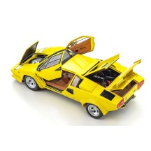 Kyosho 1:18 Lamborghini Countach LP5000 Quattrovalvove Yellow KS08320Y