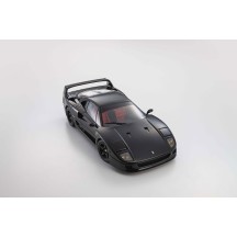 Kyosho 1:18 Ferrari F40 Black 1987 Die-Cast Collection KS08416BK