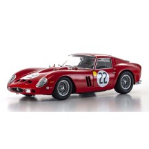 Kyosho 1:18 Ferrari 250 GTO 3rd Over All LM 1962 Nr.22 Blaton/Dernier KS08438B