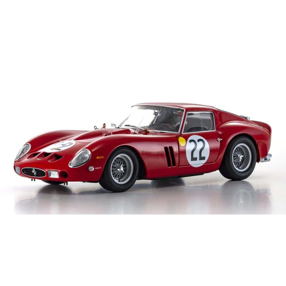 Kyosho 1:18 Ferrari 250 GTO 3rd Over All LM 1962 Nr.22 Blaton/Dernier KS08438B Kyosho 1:18 Ferrari 250 GTO 3rd Over All LM 1962 Nr.22 Blaton/Dernier KS08438B