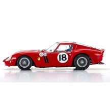 Kyosho 1:18 Ferrari 250 GTO Daytona 3H 1st OA 1963 Nr.18 KS08438F