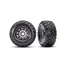 Ruedas Traxxas Maxx Slash gris carbón TRX10272-GRAY