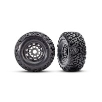 Ruedas Traxxas Maxx Slash gris carbón TRX10272-GRAY