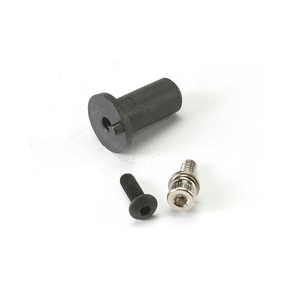 Traxxas Motor mount hinge post 4x12mm bcs (1) 4x10mm cs with split TRX5661 Traxxas Motor mount hinge post 4x12mm bcs (1) 4x10mm cs with split TRX5661