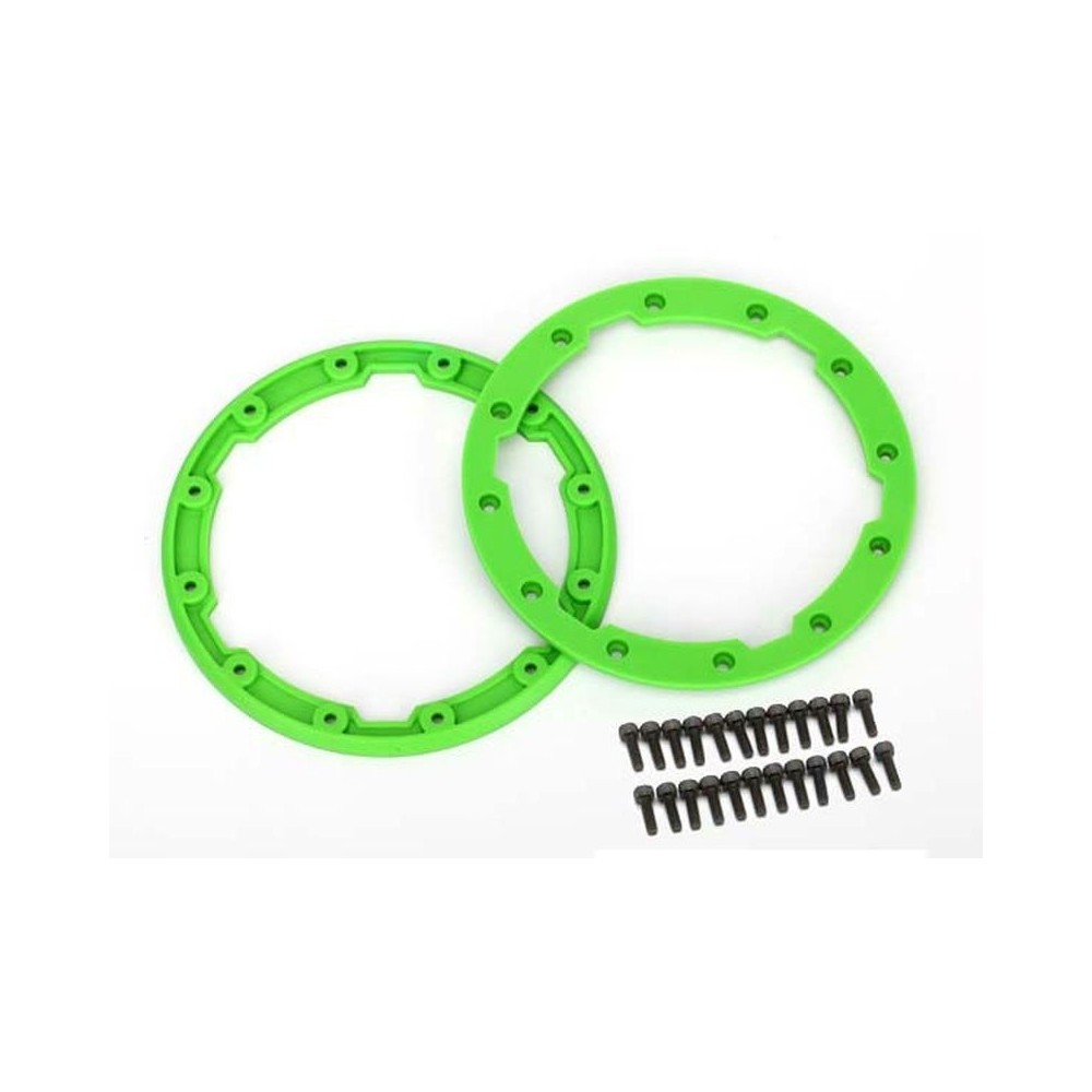 Protector lateral neumático anillo beadlock verde Traxxas TRX5664