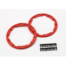 Protector lateral neumático anillo beadlock rojo Traxxas TRX5667