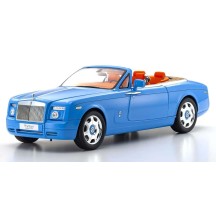 Kyosho 1:18 Rolls-Royce Phantom Drophead Coupé 2007 Light Blue KS08871BL
