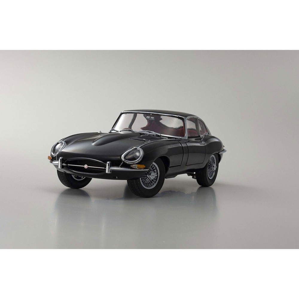 Kyosho 1:18 Jaguar Type-E 3.8L Coupe MK1 1961 Black KS08954BK Kyosho 1:18 Jaguar Type-E 3.8L Coupe MK1 1961 Black KS08954BK
