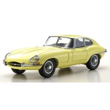 Kyosho 1:18 Jaguar Type-E 3.8L Coupe MK1 1961 Pale Primose KS08954LY