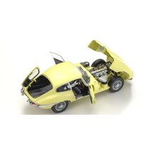 Kyosho 1:18 Jaguar Type-E 3.8L Coupe MK1 1961 Pale Primose KS08954LY