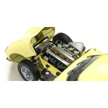 Kyosho 1:18 Jaguar Type-E 3.8L Coupe MK1 1961 Pale Primose KS08954LY