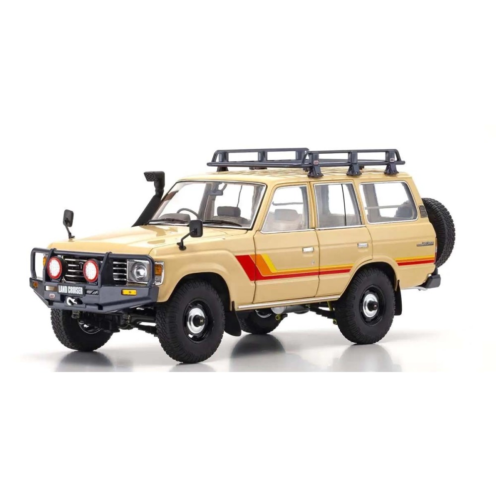Kyosho 1:18 Toyota Land Cruiser 60 1980 Beige KS08956XBE