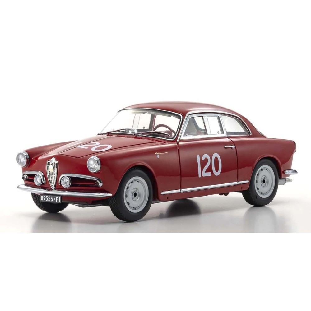 Kyosho 1:18 Alfa Romeo Giuletta SV Mille Miglia 1956 Nr.120 KS08957A