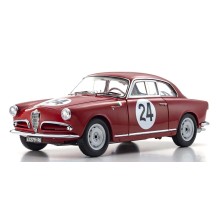Kyosho 1:18 Alfa Romeo Giuletta SV Targa Florio 1957 Nr.24 KS08957B
