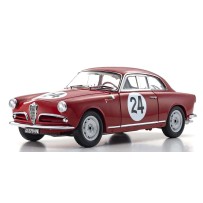 Kyosho 1:18 Alfa Romeo Giuletta SV Targa Florio 1957 Nr.24 KS08957B