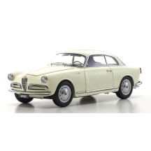 Kyosho 1:18 Alfa Romeo Giuletta Sprint Coupe 1954 White KS08957W