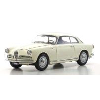 Kyosho 1:18 Alfa Romeo Giuletta Sprint Coupe 1954 White KS08957W